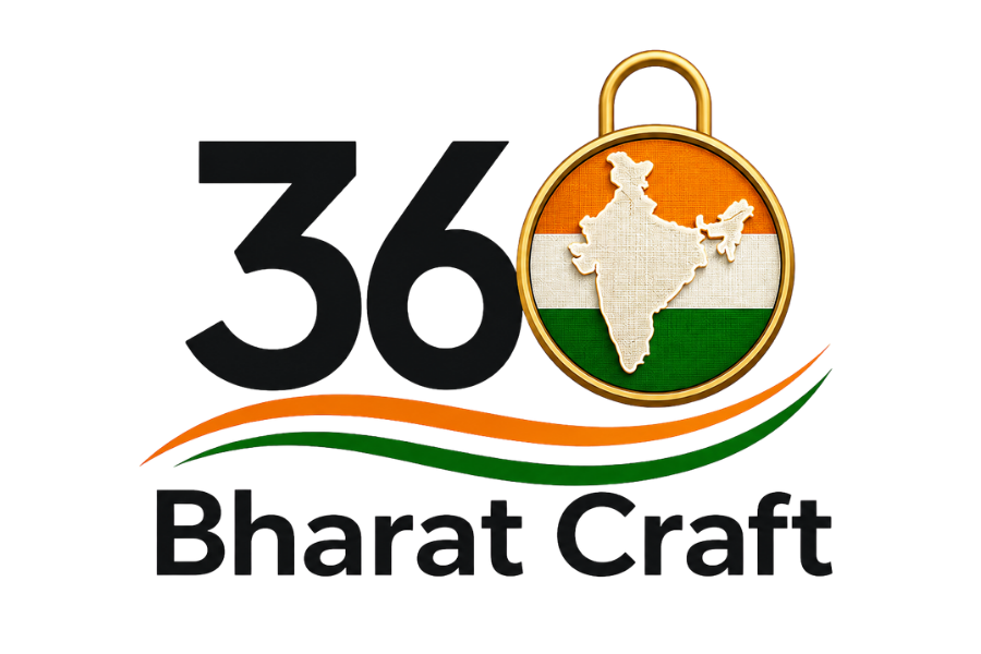 360 Bharat Craft Logo Header