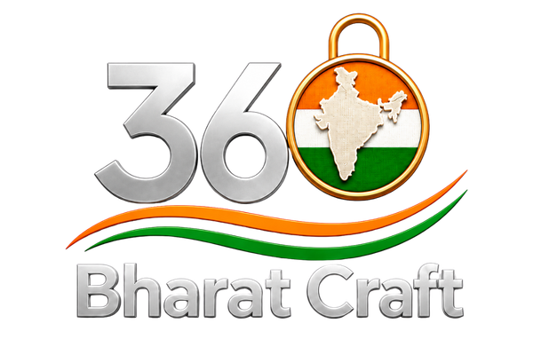 white logo 360 bharat craft